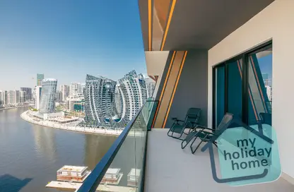 Apartment - 1 Bedroom - 2 Bathrooms for rent in Binghatti Canal - Business Bay - Dubai