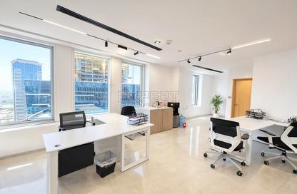 Office Space - Studio - 1 Bathroom for rent in Silver Tower - Business Bay - Dubai