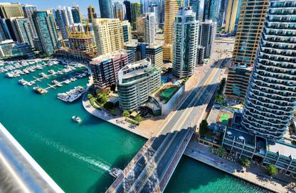 Apartment - 3 - 4 for rent in Sparkle Tower 1 - Sparkle Towers - Dubai Marina - Dubai