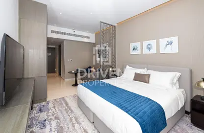 Apartment - Studio - 1 Bathroom for sale in Damac Maison Prive A - Damac Maison Prive - Business Bay - Dubai