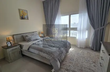 شقة - 2 غرف نوم - 3 حمامات للايجار في مبنى القاسمية 10 - المحطة - القاسمية - الشارقة