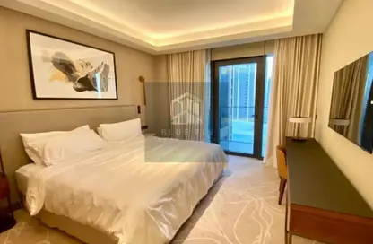 شقة - 2 غرف نوم - 2 حمامات للايجار في العنوان رزيدنسز برج الأوبرا دبي 2 - ذو ادراس ريزيدنس دبي أوبرا - وسط مدينة دبي - دبي