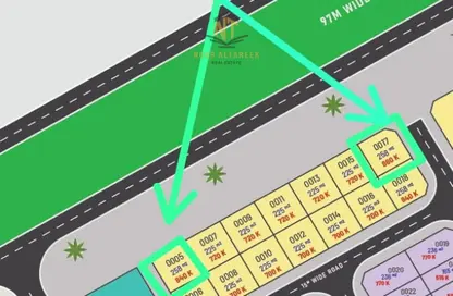 أرض - استوديو للبيع في البليده - البطائح - الشارقة