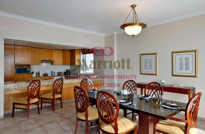 Apartment - 2 - 3 for rent in Marriott Executive Apartments - Riggat Al Buteen - Deira - Dubai