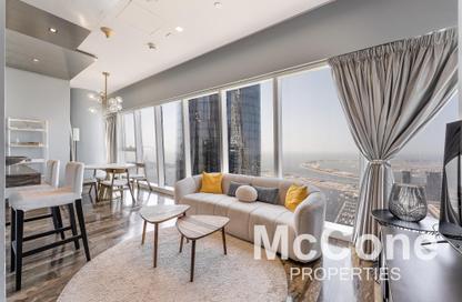 Apartment - 2 Bedrooms - 3 Bathrooms for rent in Damac Heights - Dubai Marina - Dubai