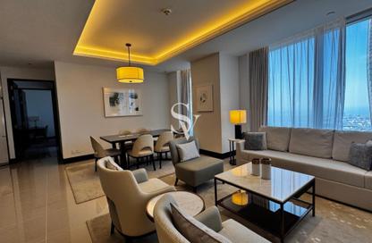 Apartment - 2 Bedrooms - 3 Bathrooms for rent in The Address Sky View Tower 1 - The Address Sky View Towers - Downtown Dubai - Dubai