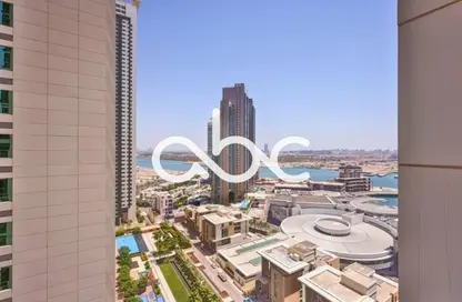 Apartment - 1 Bedroom - 2 Bathrooms for rent in Burooj Views - Marina Square - Al Reem Island - Abu Dhabi