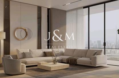 Apartment - 1 - 2 for sale in Binghatti Ghost - Dubai Healthcare City 2 - Al Jaddaf - Dubai Apartment - 1 - 2 for sale in Binghatti Ghost - Dubai Healthcare City 2 - Al Jaddaf - Dubai