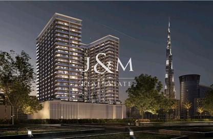 Apartment - 1 - 2 for sale in Binghatti Ghost - Dubai Healthcare City 2 - Al Jaddaf - Dubai