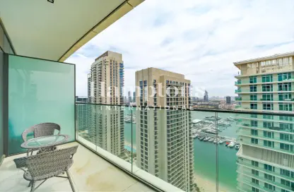 شقة - غرفة نوم - 2 حمامات للبيع في برج Beach Vista 1 - بيتش فيستا - إعمار بيتشفرونت - دبي هاربور - دبي