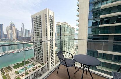 Apartment - 1 Bedroom - 1 Bathroom for rent in Beach Isle Tower 1 - Beach Isle - EMAAR Beachfront - Dubai Harbour - Dubai