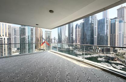 Apartment - 3 Bedrooms - 4 Bathrooms for rent in Marinascape Avant - Trident Marinascape - Dubai Marina - Dubai