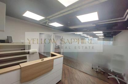 Office Space - 3 Bedrooms - 1 Bathroom for rent in Blue Bay Tower - Business Bay - Dubai