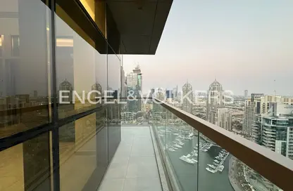 شقة - 3 غرف نوم - 4 حمامات للايجار في No.9 - دبي مارينا - دبي