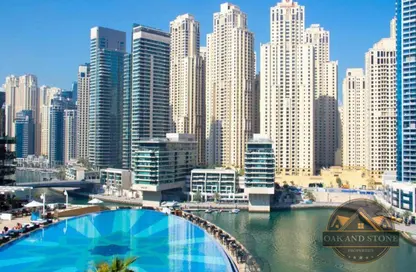 Apartment - 1 Bathroom for rent in Dubai Marina Mall Hotel - Dubai Marina - Dubai