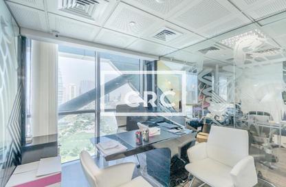 Office Space - Studio - 2 for rent in Indigo Icon - JLT Cluster F - Jumeirah Lake Towers - Dubai