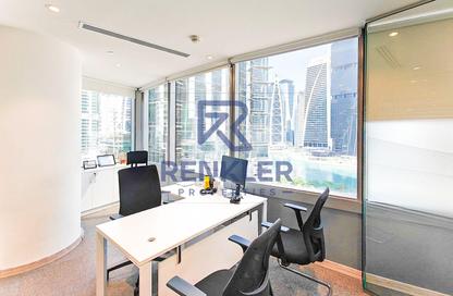 Office Space - Studio - 1 Bathroom for rent in Silver Tower (Ag Tower) - JLT Cluster I - Jumeirah Lake Towers - Dubai