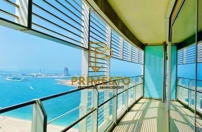 Apartment - 4 - 5 for rent in Landmark Tower - Corniche Road - Abu Dhabi
