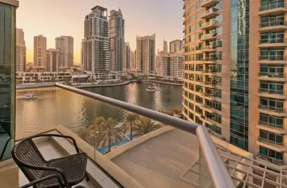 Apartment - 1 Bedroom - 1 Bathroom for rent in Bonaire Tower - Park Island - Dubai Marina - Dubai