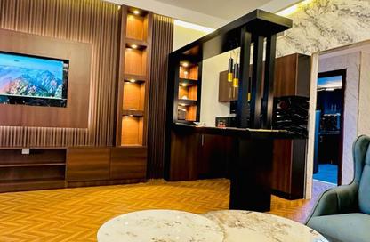 Apartment - 1 - 2 for sale in Horizon Towers - Ajman Downtown - Ajman