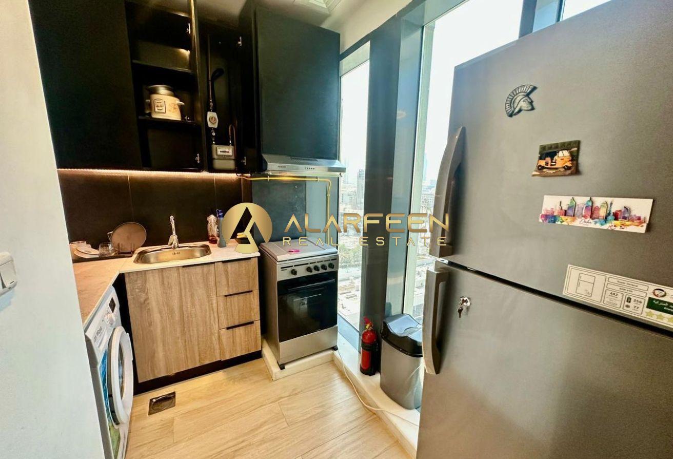 Furnished Studio | Huge Balcony with Skyline View photo 9