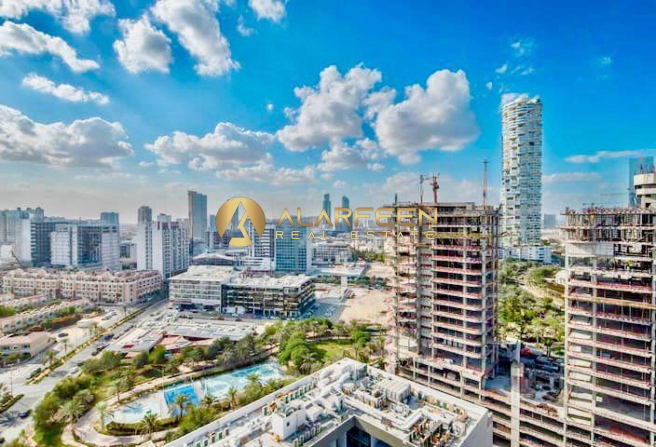 Furnished Studio | Huge Balcony with Skyline View photo 17