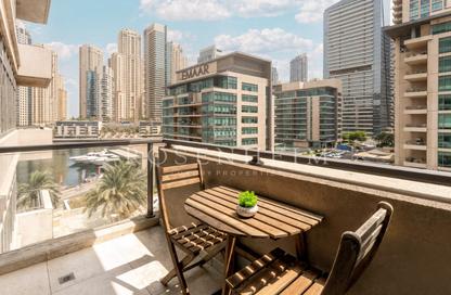Apartment - 1 Bedroom - 1 Bathroom for rent in Al Majara 2 - Al Majara Towers - Dubai Marina - Dubai