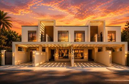 Townhouse - 4 - 3 for rent in Malta - Damac Lagoons - Dubai