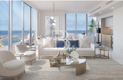 Apartment - 1 Bedroom - 1 Bathroom for rent in Beach Isle Tower 1 - Beach Isle - EMAAR Beachfront - Dubai Harbour - Dubai