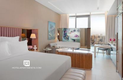 Apartment - Studio - 1 Bathroom for rent in SLS Dubai Hotel  and  Residences - Business Bay - Dubai