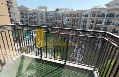 Apartment - 1 Bathroom for rent in Resortz Block 1 - Resortz by Danube - Arjan - Dubai