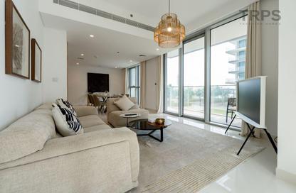 Apartment - 1 - 1 for rent in Beach Isle Tower 1 - Beach Isle - Emaar Beachfront - Dubai Harbour - Dubai