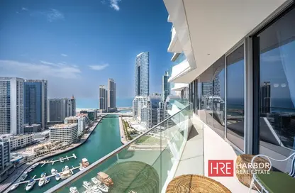 Apartment - 2 Bedrooms - 3 Bathrooms for rent in Stella Maris - Dubai Marina - Dubai