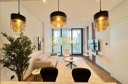 Apartment - 1 Bedroom - 2 Bathrooms for rent in Elegance by Chaimaa - District 18 - Jumeirah Village Circle - Dubai