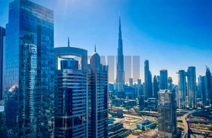 Apartment - Studio - 1 Bathroom for rent in AL Salam Tower FC - Sheikh Zayed Road - Dubai