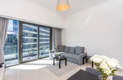 Apartment - 1 Bedroom - 2 Bathrooms for rent in Silverene Tower B - Silverene - Dubai Marina - Dubai