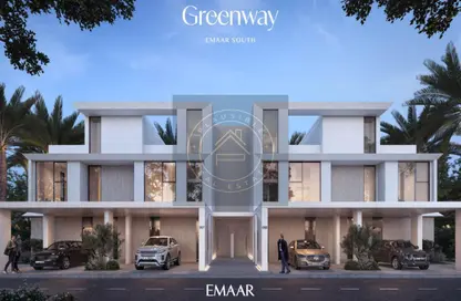 Townhouse - 3 Bedrooms - 5 Bathrooms for sale in Greenway - Emaar South - Dubai South (Dubai World Central) - Dubai