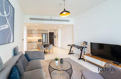 شقة - غرفة نوم - 2 حمامات للايجار في برج Marina Vista 2 - مارينا فيستا - إعمار بيتشفرونت - دبي هاربور - دبي