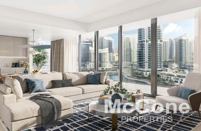 Apartment - 3 Bedrooms - 4 Bathrooms for sale in Marina Shores - Dubai Marina - Dubai