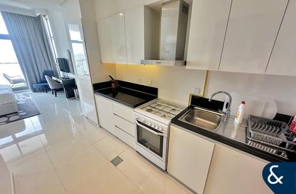 Apartment - Studio - 1 for rent in Golf Promenade 2A - Golf Promenade 2 - Golf Town - Damac Hills - Dubai