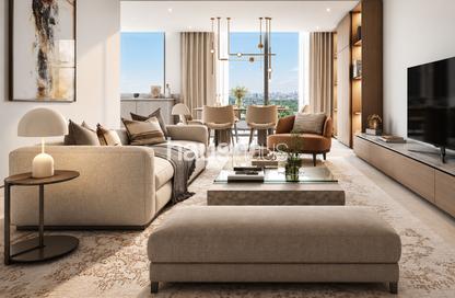 Apartment - 1 - 2 for sale in 350 Riverside Crescent - Sobha Hartland II - Bukadra - Dubai