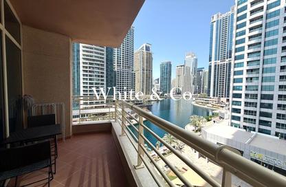 شقة - غرفة نوم - 2 حمامات للايجار في برج أيكون 1 - (JLT) مجمع M - أبراج بحيرات الجميرا - دبي