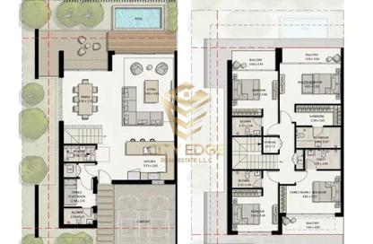 Townhouse - 4 Bedrooms - 6 Bathrooms for sale in The View Island - Ajmal Makan City - Sharjah Waterfront City - Sharjah