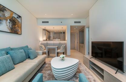 Apartment - 1 - 2 for rent in Seven Palm - Palm Jumeirah - Dubai