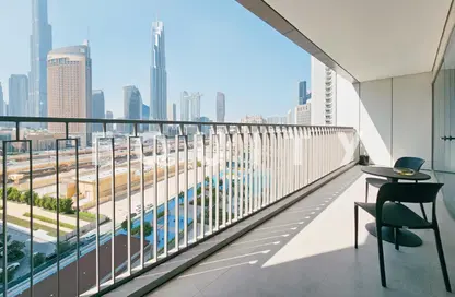 Apartment - 2 Bedrooms - 3 Bathrooms for rent in Downtown Views II Tower 3 - Downtown Views II - Zabeel 2 - Zabeel - Dubai