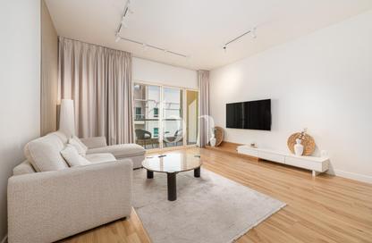 Apartment - 1 - 1 for rent in Al Dhafra 2 - Al Dhafra - Greens - Dubai
