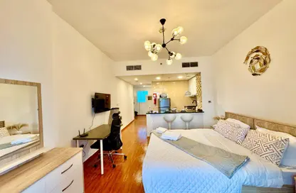 شقة - 1 حمام للايجار في مساكن الجوهرة - مثلث قرية جميرا - دبي