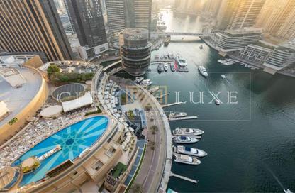 Apartment - Studio - 1 for rent in JW Marriott Hotel Marina - Dubai Marina - Dubai