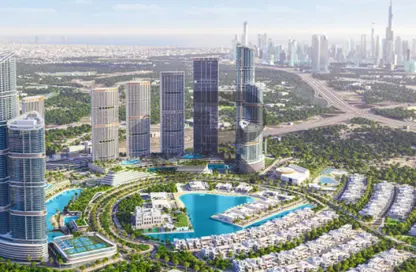 Apartment - 1 Bedroom - 2 Bathrooms for sale in 320 Riverside Crescent - Sobha Hartland II - Bukadra - Dubai