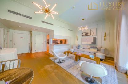 Apartment - 1 Bedroom - 2 Bathrooms for rent in Delphine Tower - Marina Promenade - Dubai Marina - Dubai